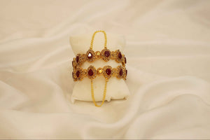 Openable Kara Pair (with Safety Chain)