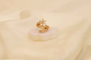 Zircon Fancy Polish Finger Ring