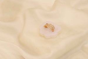 Zircon Fancy Polish Finger Ring