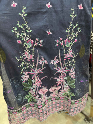 Premium Stitched Embroidered 3 Piece Lawn Suit – Elegant Women Summer Collection