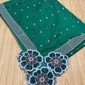 Eid Wear Heavy Embroidered Lawn Suit by Khoobsurat – Luxury Collection