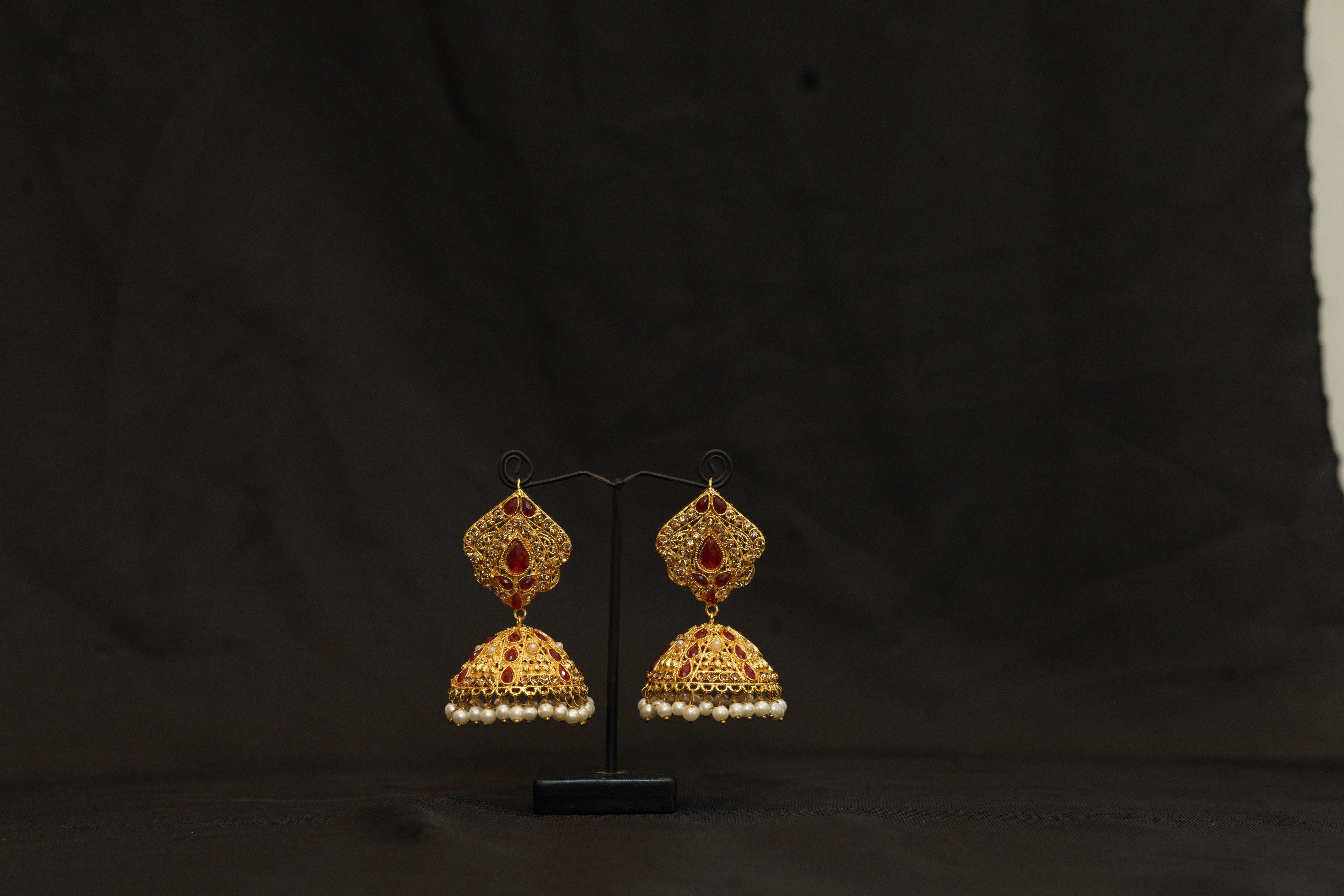 Beautiful Tear Drop Jhumki