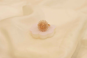 Zircon Fancy Polish Finger Ring