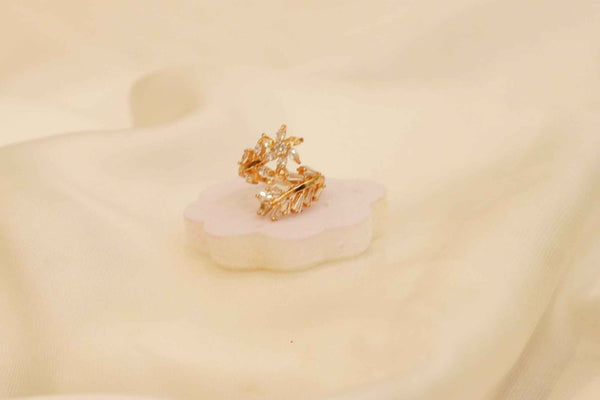 Zircon Fancy Polish Finger Ring