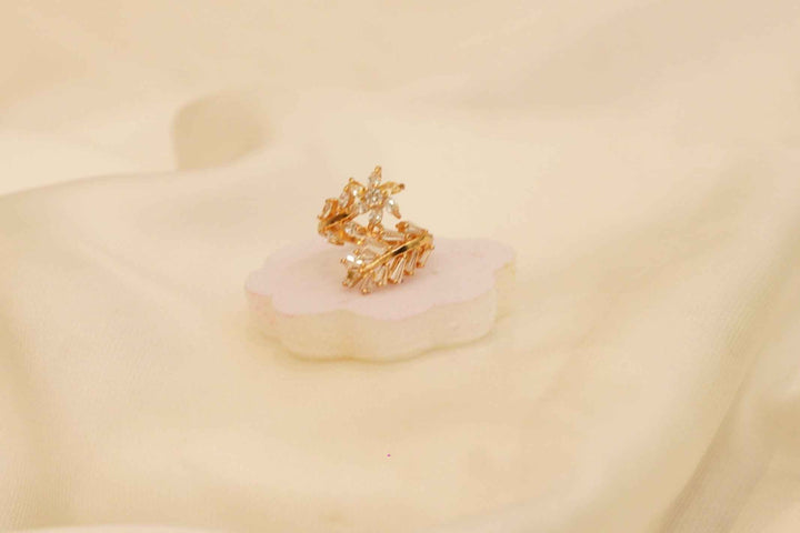 Zircon Fancy Polish Finger Ring