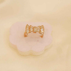 Zircon Fancy Polish Finger Ring