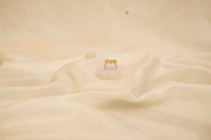 Zircon Fancy Polish Finger Ring