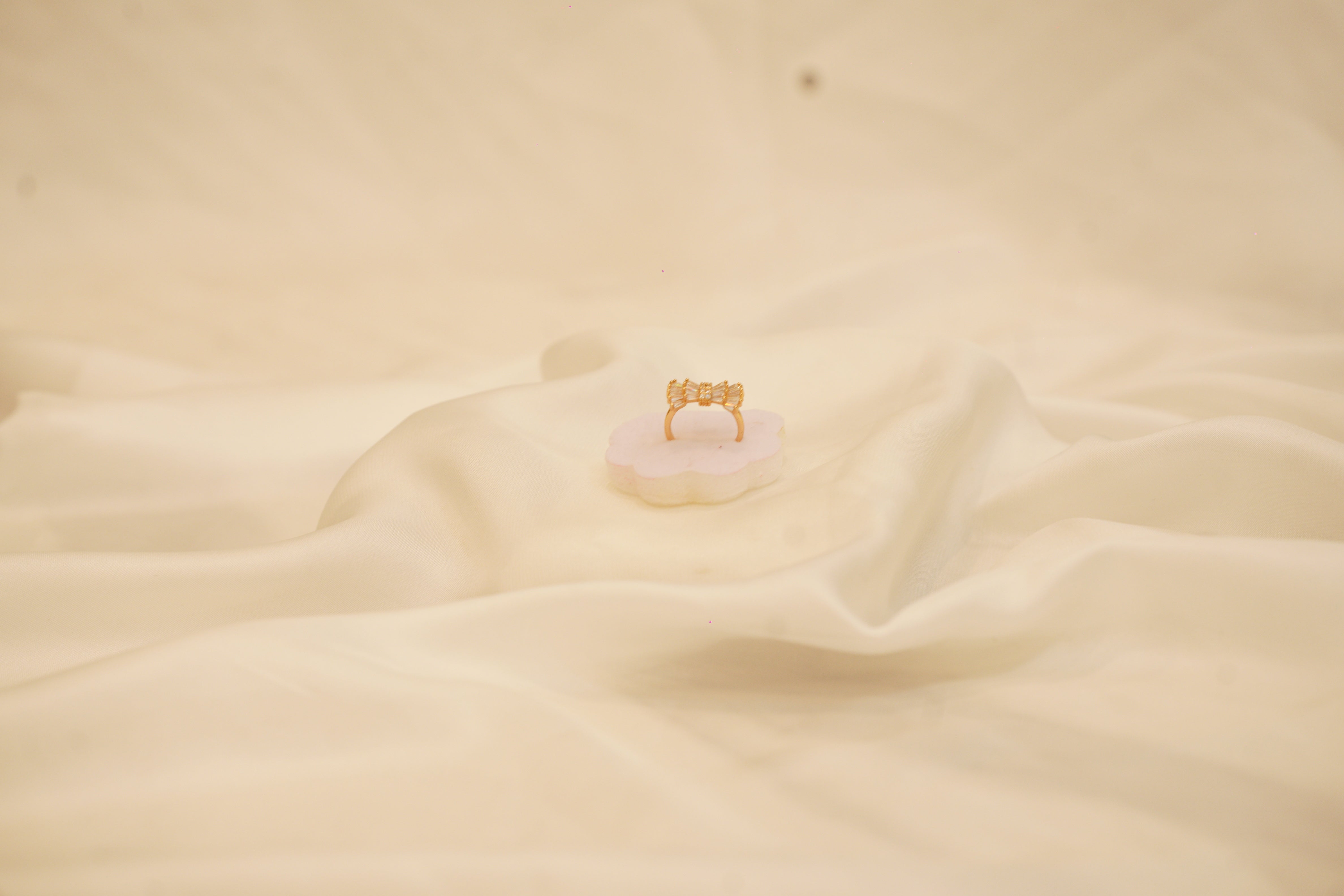 Zircon Fancy Polish Finger Ring