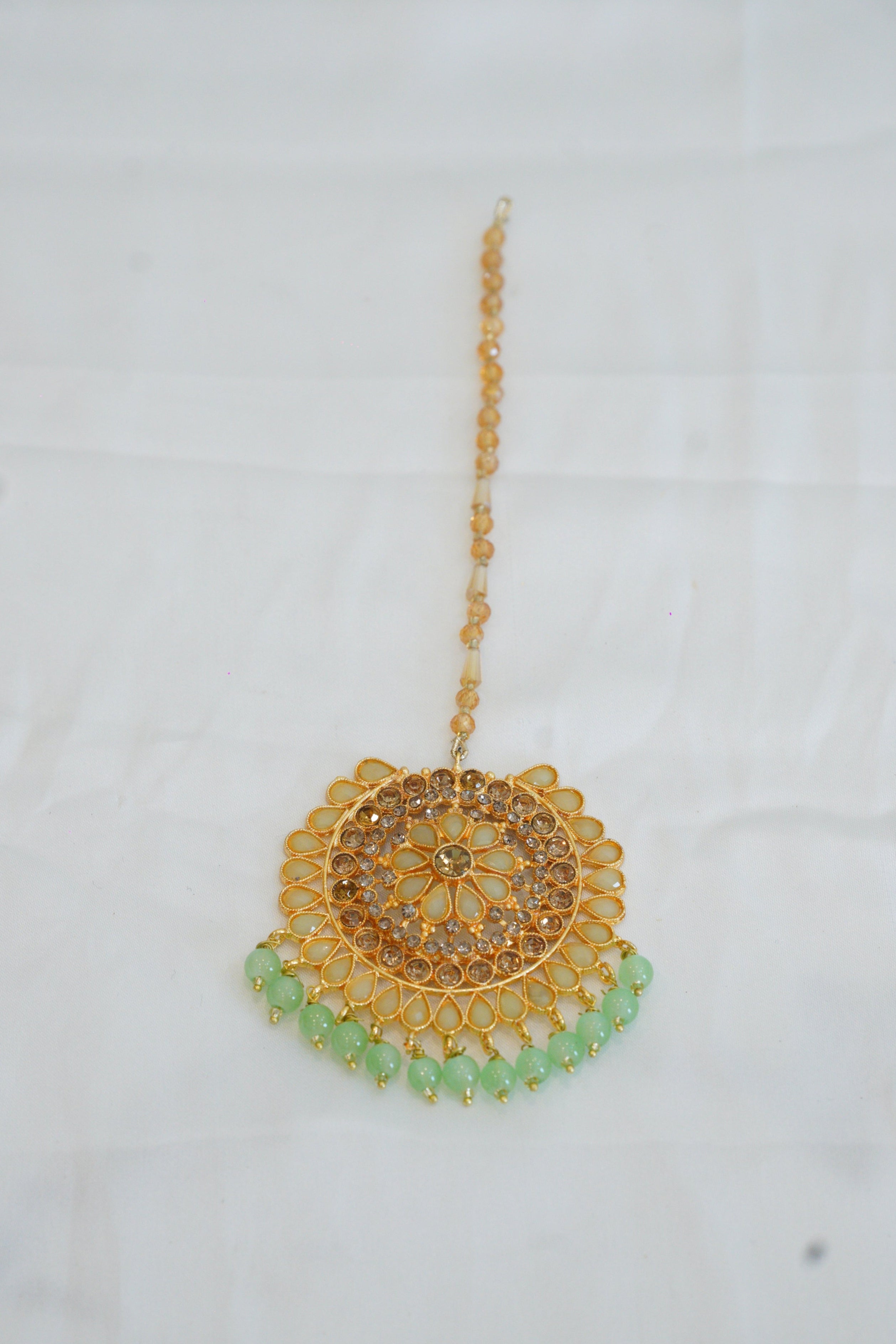 Smyma Blue Pearl Bindiya