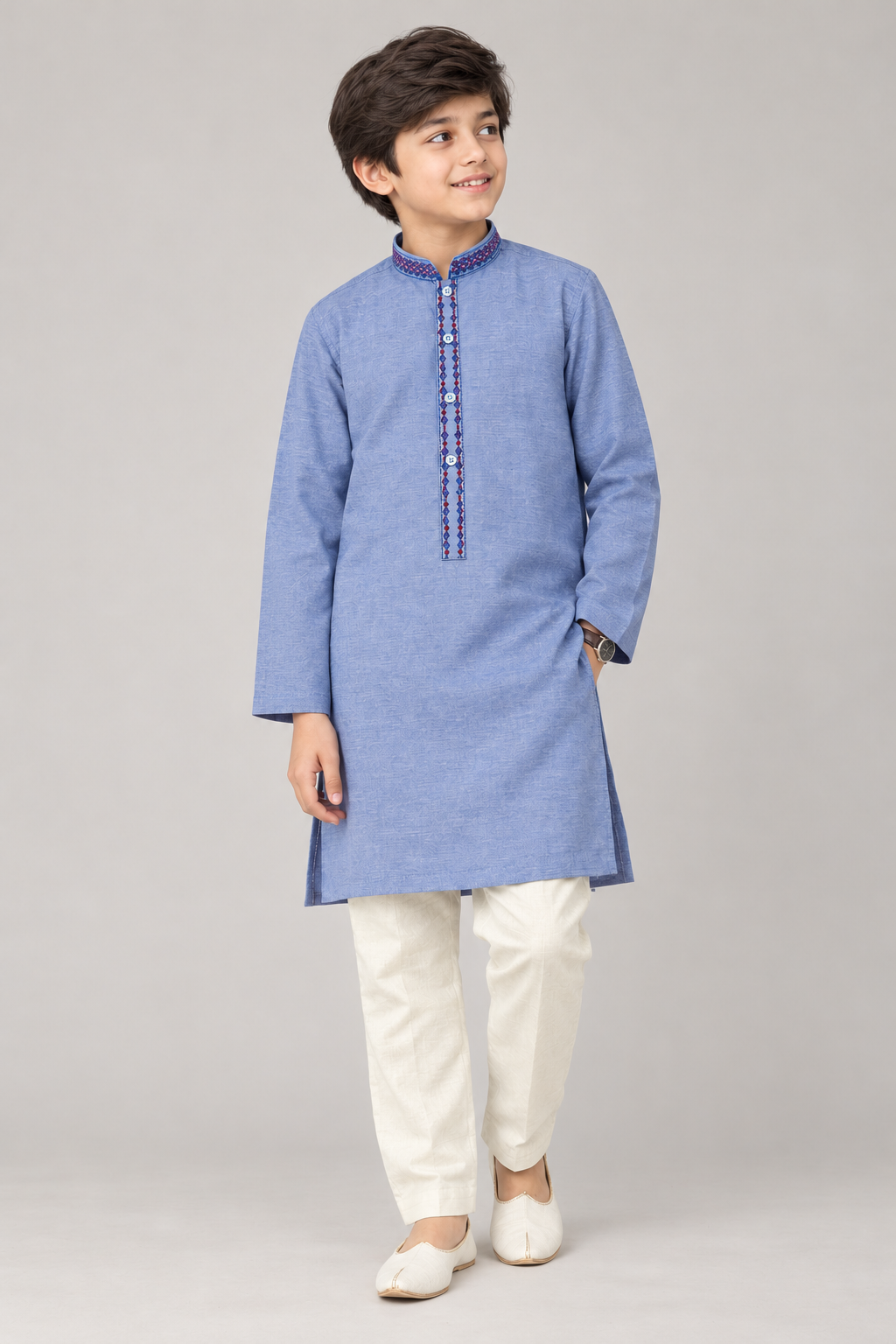 Boys Kurta Shalwar for Kids in Pakistan – Premium Embroidered Kurta Pajama