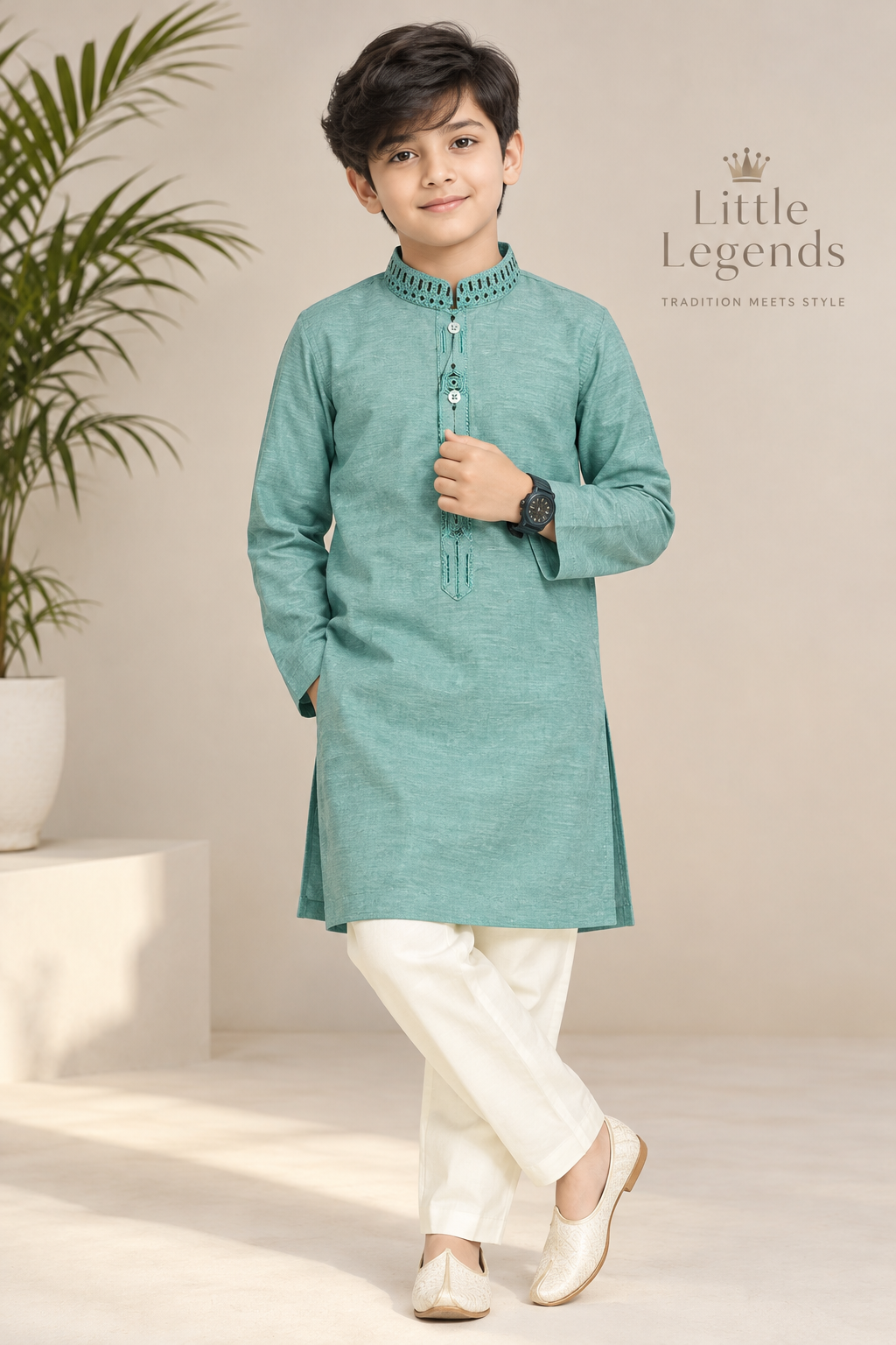 Boys Kurta Shalwar for Kids in Pakistan – Premium Embroidered Kurta Pajama