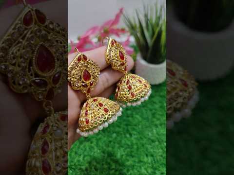 Beautiful Tear Drop Jhumki