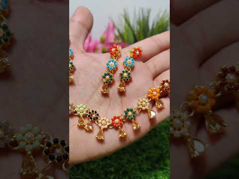 Nauratan Necklace Set