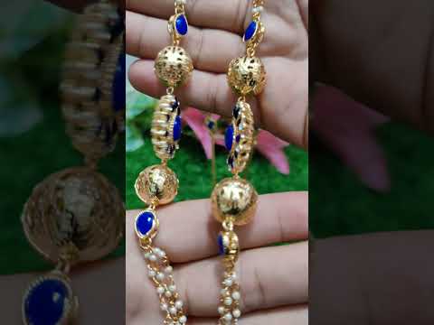 High Quality Long Mala with Cut-Work