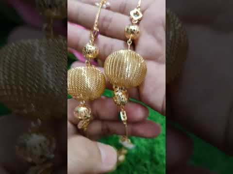 Mesh Beads Long Mala