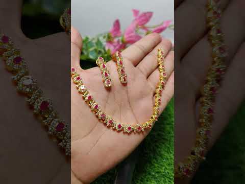 1 Carat Necklace Set