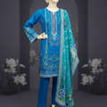 3PC Unstitched Lawn Suit For Women