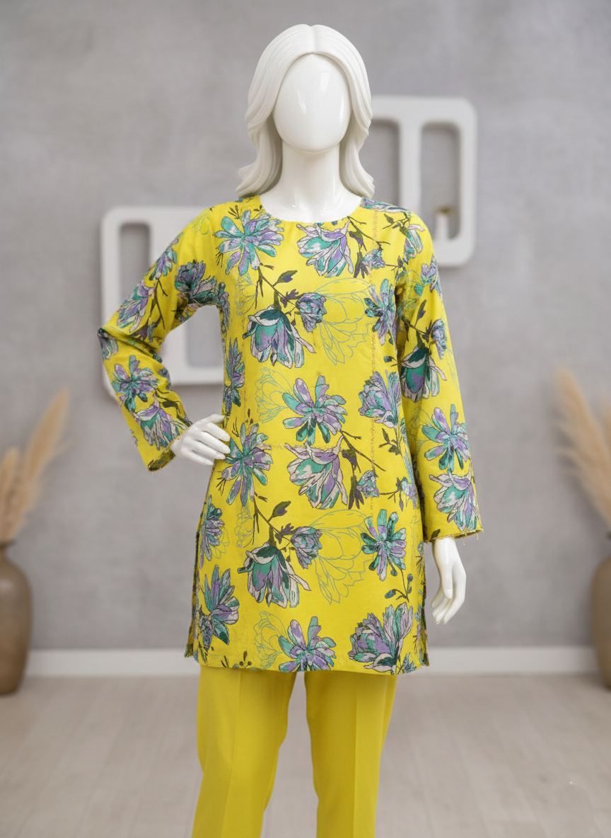 2PC Unstitched Lawn by Paltar