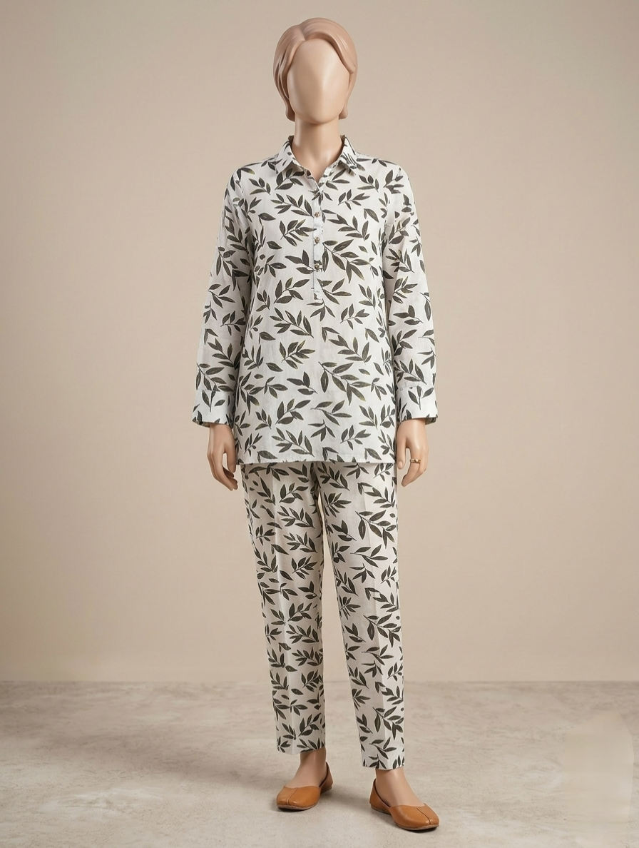 Gul Ahmad 2PC Unstitched Lawn Suit