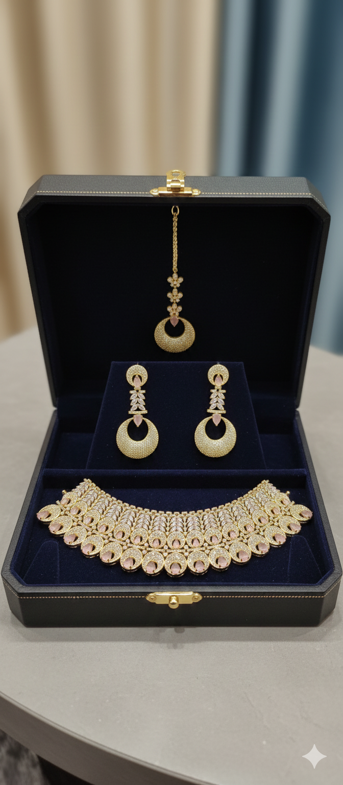 1 Carat Bridal Set - Al Nafees Collection