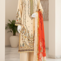 3PC Unstitched Lawn By Lala