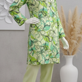 2PC-Unstitched Lawn- Paltar