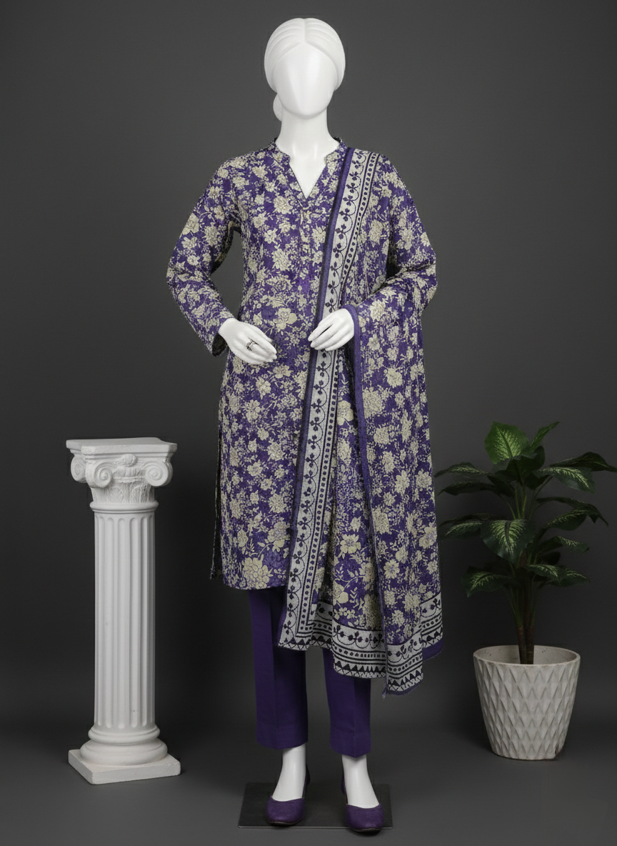 3 Piece Unstitched Lawn by SAPPHIRE | Women Summer Wear Collection