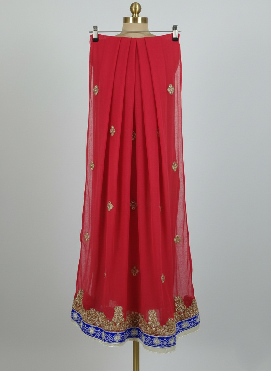 Embroidered Chiffon Dupatta - Maria B Brand (Ready-to-Wear)