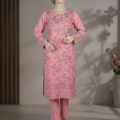 2PC-Unstitched Breeze Style Emb Suit