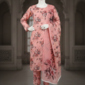 Daily Sapphire Printed 3pc Unstitched Lawn Suit