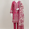 Rangreza Printed Lawn 3-Piece Unstitched Suit | Summer Collection