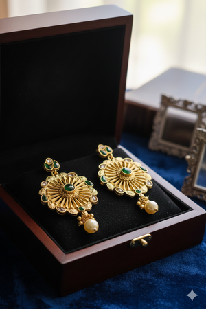 Rajwari Earring - Al Nafees Collection