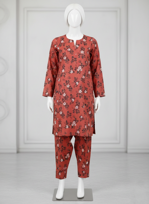 2PC Unstitched Shirt|Trouser