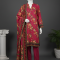 3 Piece Unstitched SAPPHIRE Lawn Suit – Soft Fabric & Stylish Design