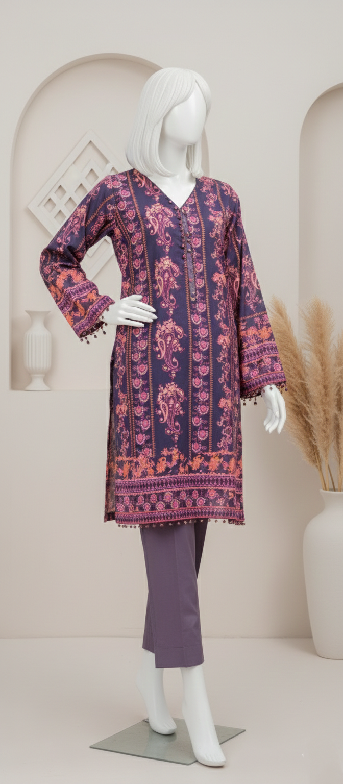 2 Piece Unstitched Lawn by Paltar