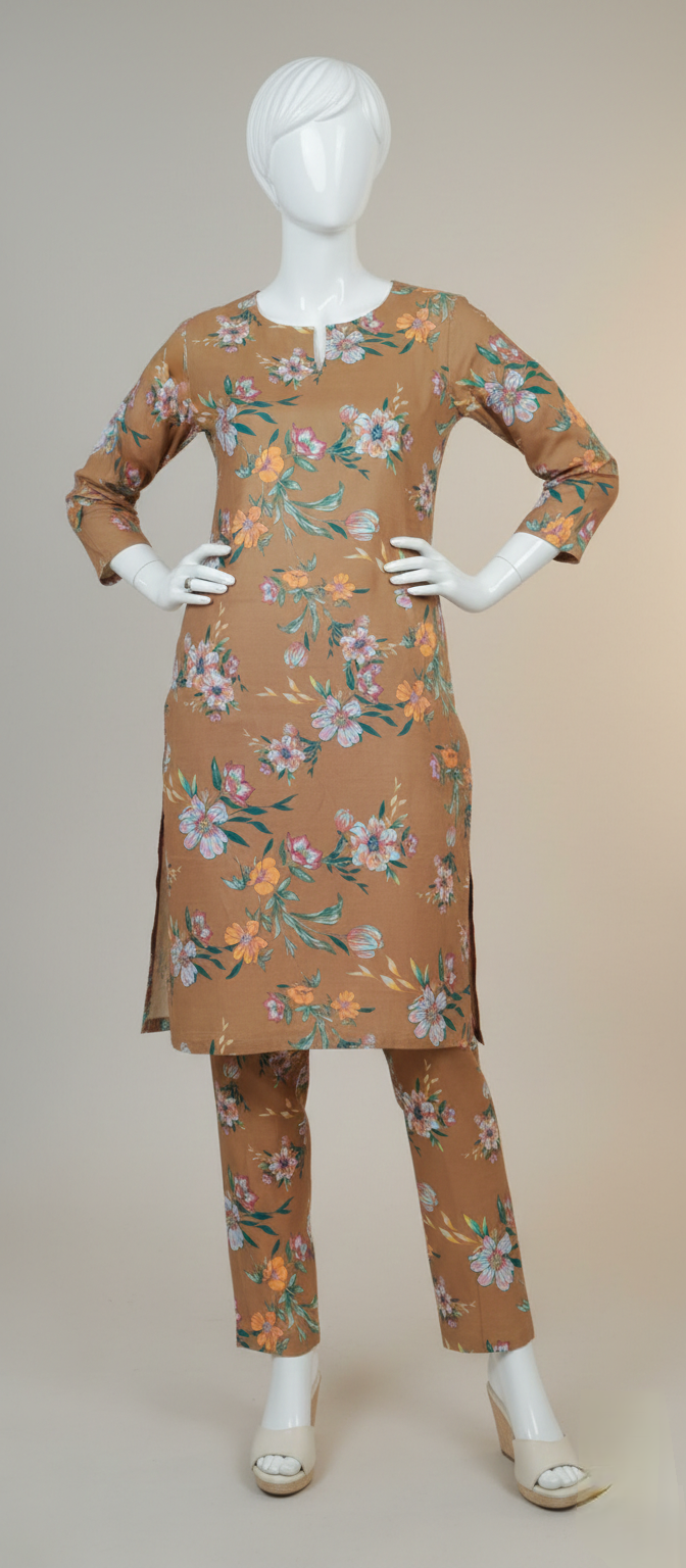 2-Piece Unstitched Lawn Suit – Ethnic