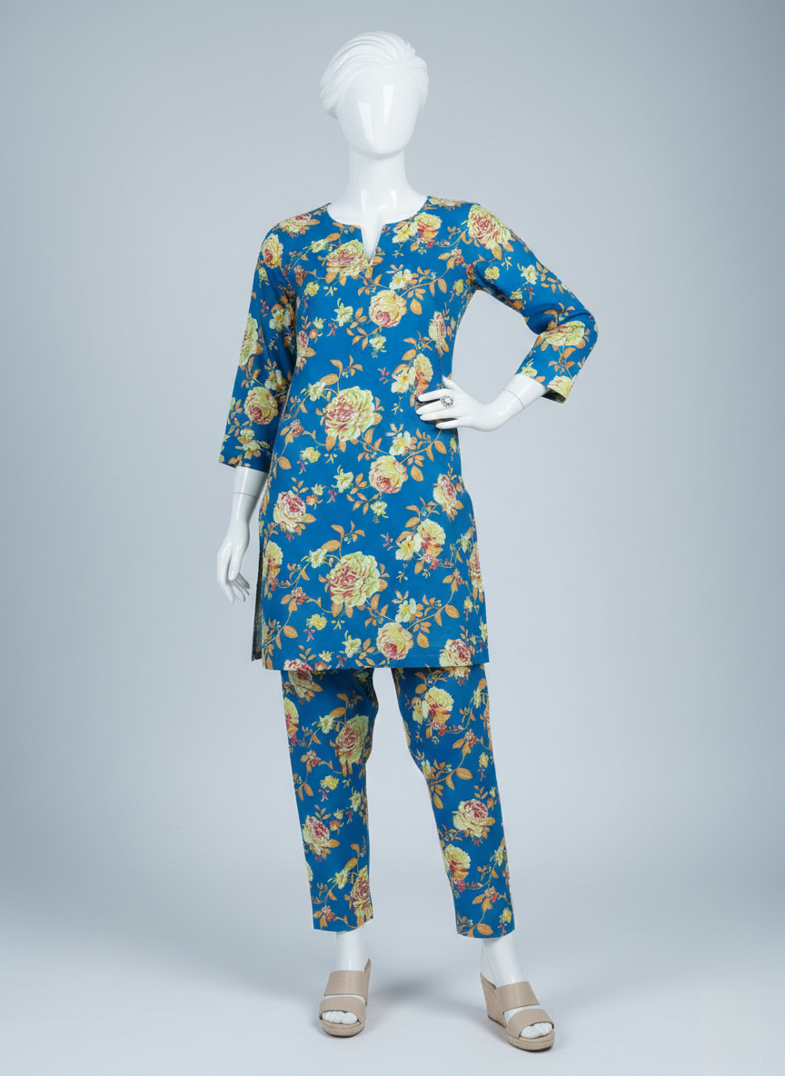 2-Piece Unstitched Lawn Suit by Ethnic Brand