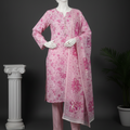 3PC Unstitched Printed Lawn Suit by Lala