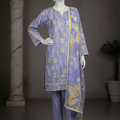 Elegant LALA 3 PC Unstitched Lawn Suit