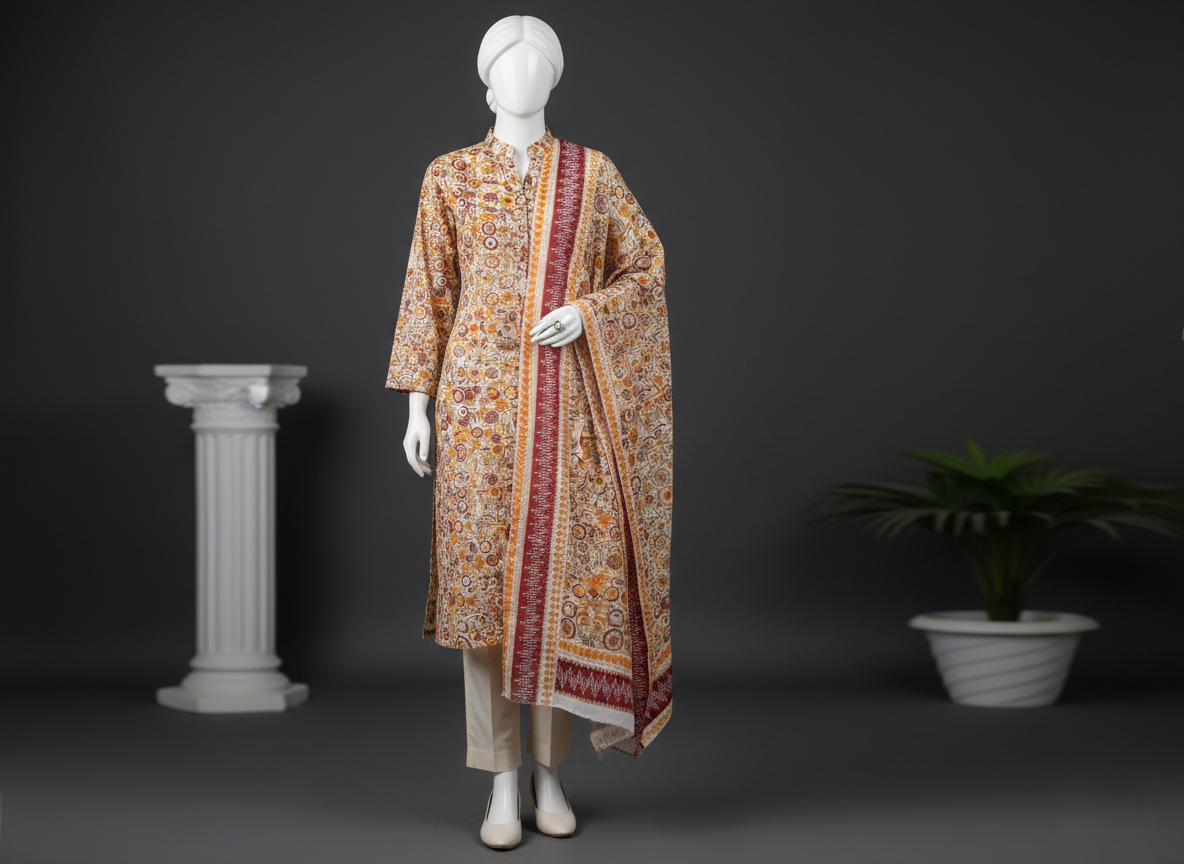 3 Piece Unstitched | SAPPHIRE Lawn Suit for Summer Season
