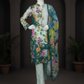 Two Piece Unstitched Printed Lawn Suit