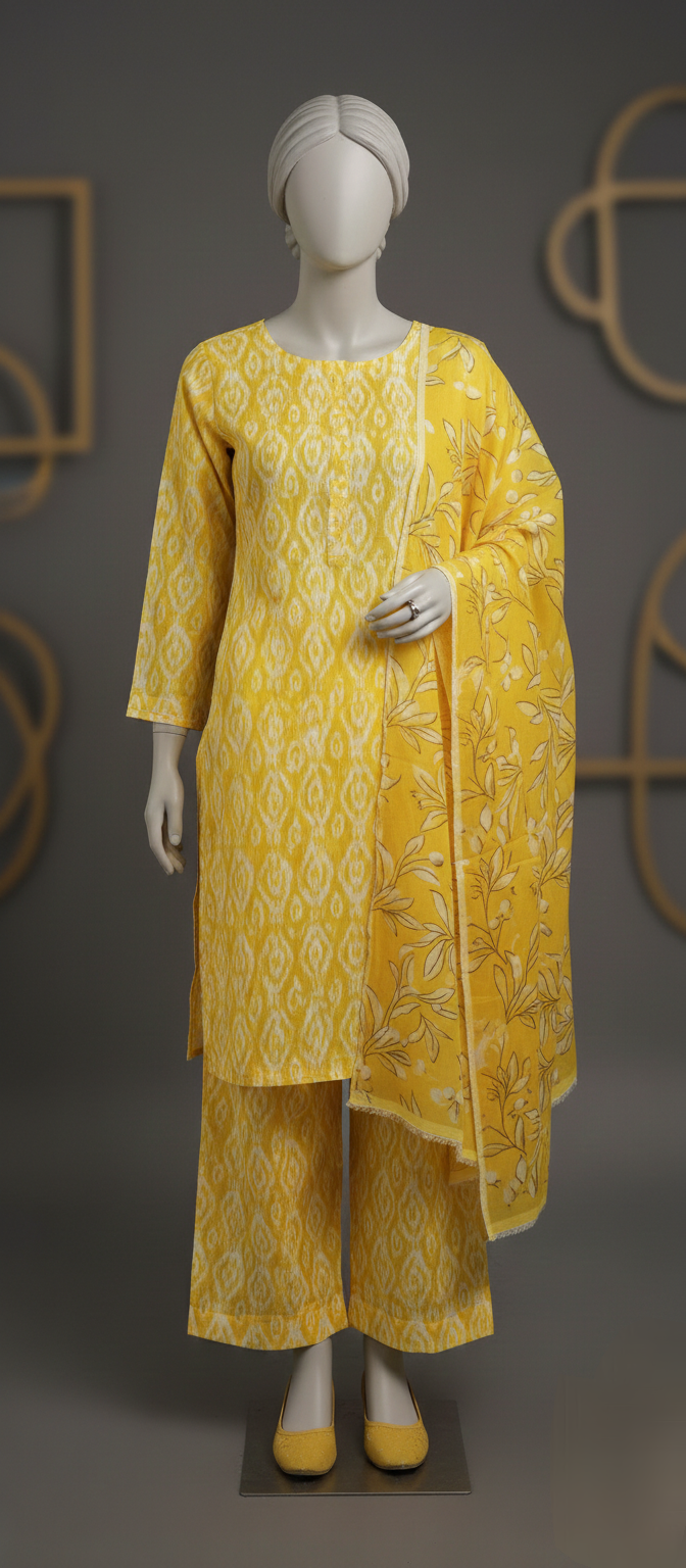 Sapphire Lawn 3PC Unstitched Suit