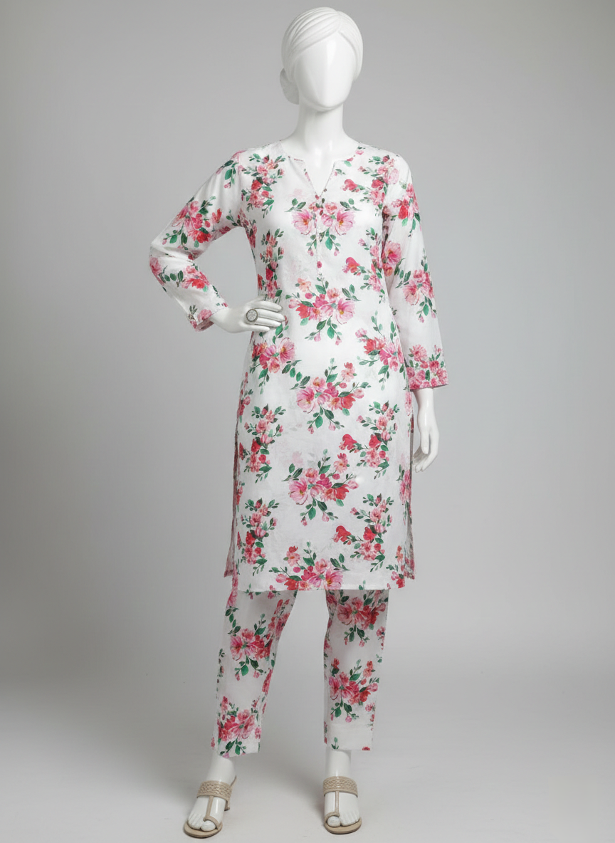 2 Piece Lawn Suit – Unstitched Ethnic