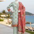 Bin Saeed 3 piece Lawn Suit