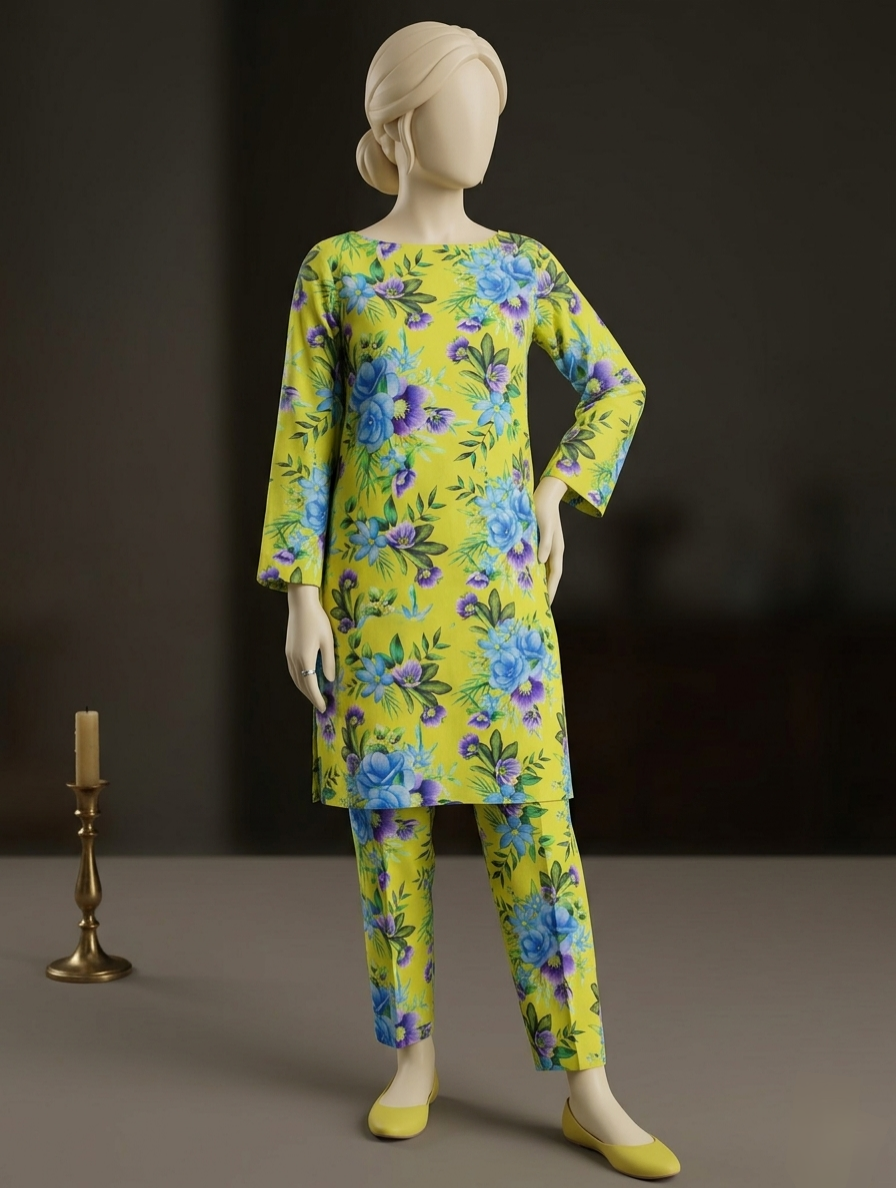 Unstitched 2 Piece Suit Ethnic